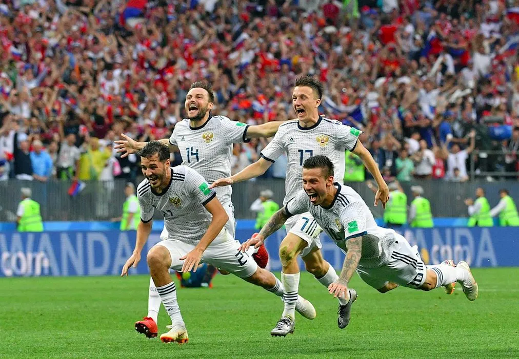 Le jour où la Russie a gagné sa Coupe du monde