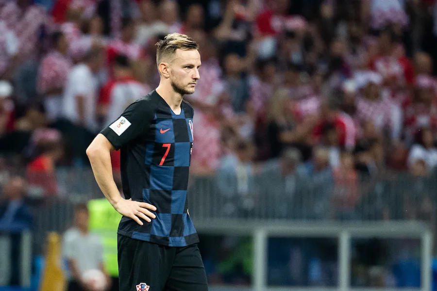 Rakitić, la tête au carreau