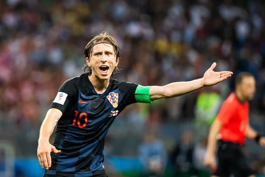 Luka Modrić, tapis royal