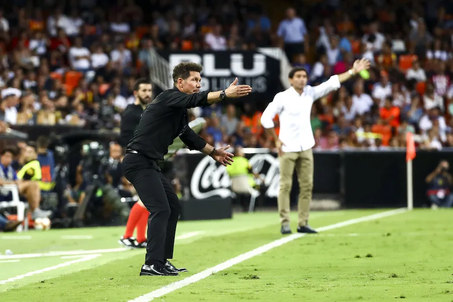 Valence a regardé l&rsquo;Atlético dans les yeux