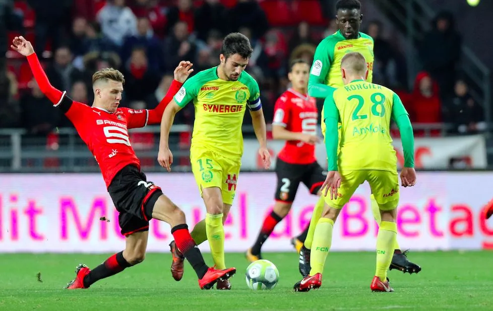 Rennes fait chuter Nantes dans le finish