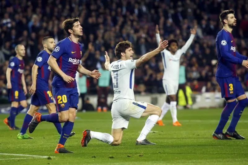 Les notes de Barcelone-Chelsea