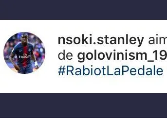 PSG : Quand Nsoki like un commentaire insultant sur Rabiot