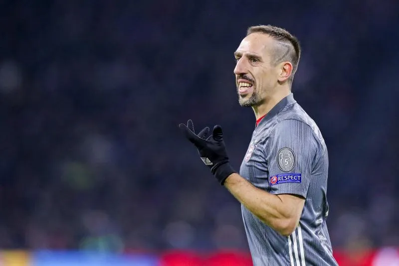 Franck Ribéry, la bonne attitude