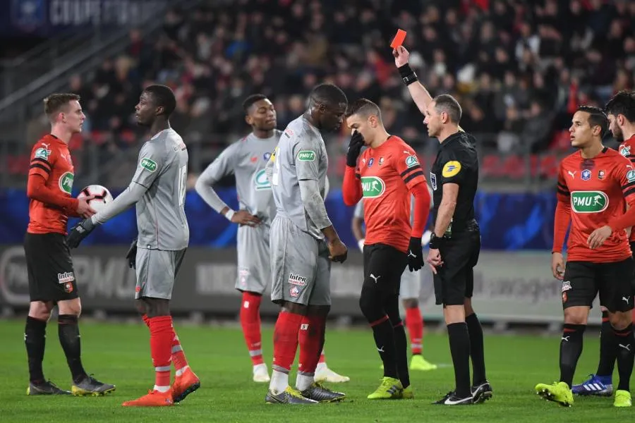 Rennes expulse Lille et prend son quart