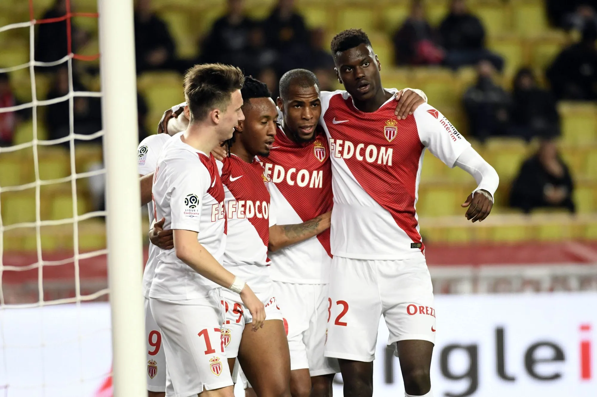 Monaco bat Nantes et sort de la zone rouge