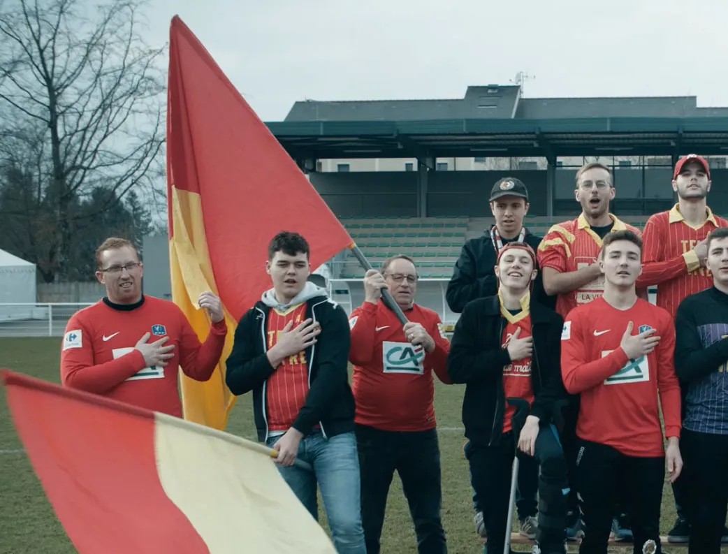 Les ultras de l&rsquo;AS Vitré se préparent pour le quart face à Nantes