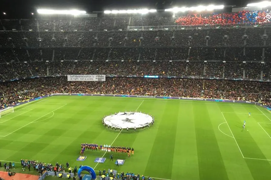 Barcelone : la routine des Culés, la grise mine des Lyonnais