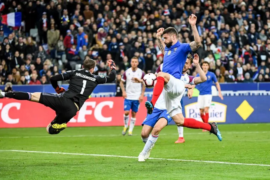 Les notes de la France contre l&rsquo;Islande