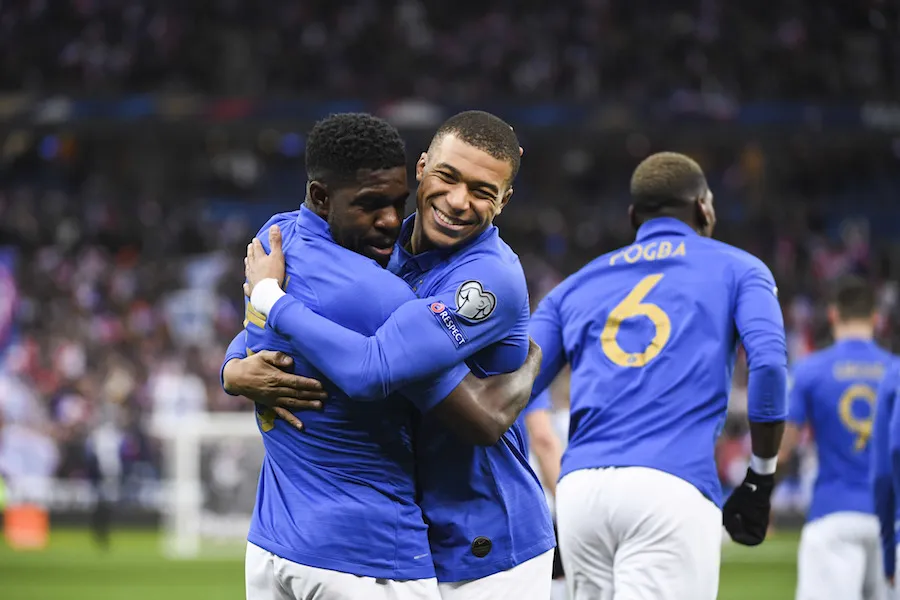 Les Bleus plient l&rsquo;Islande en quatre