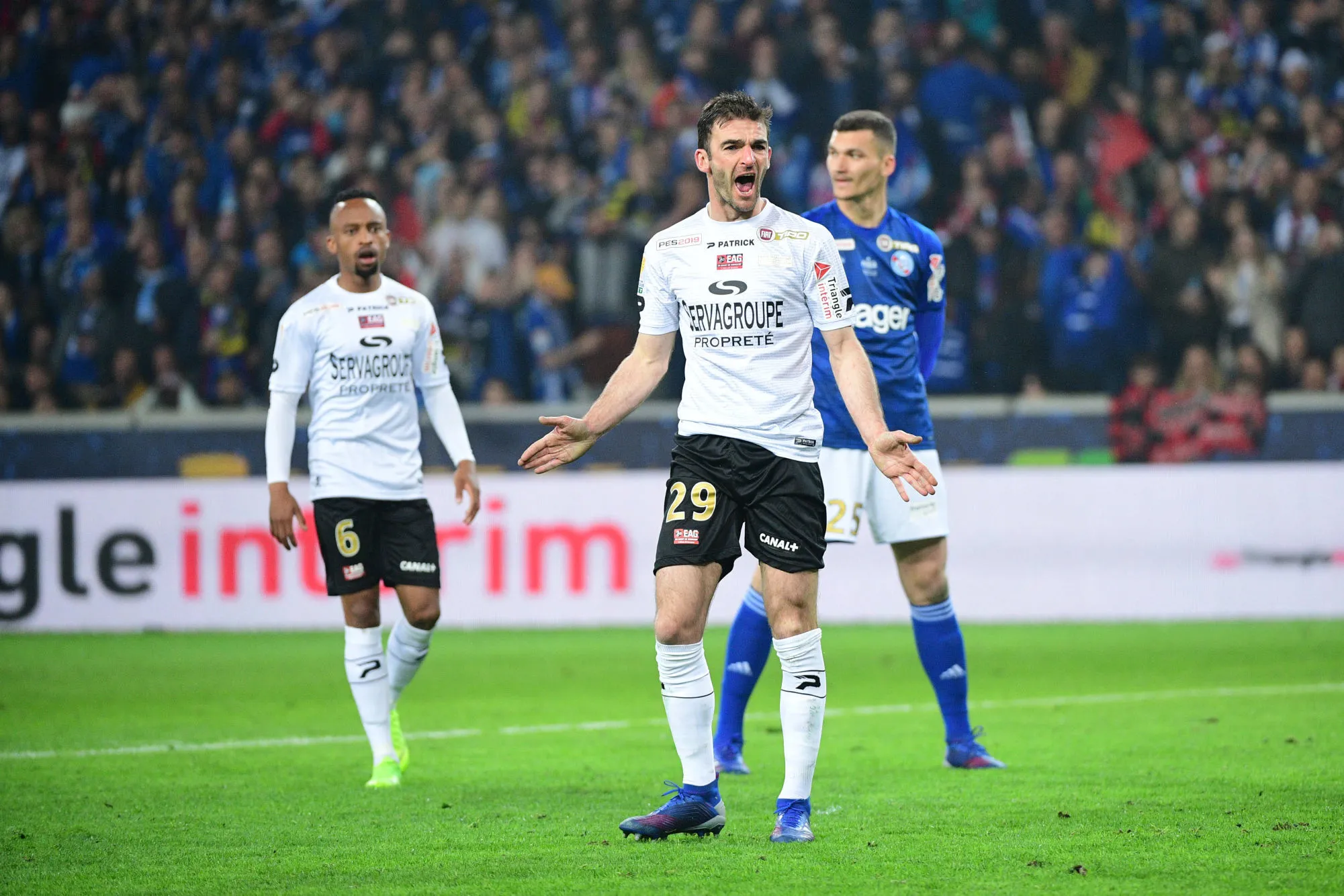 Les notes de Guingamp face à Strasbourg