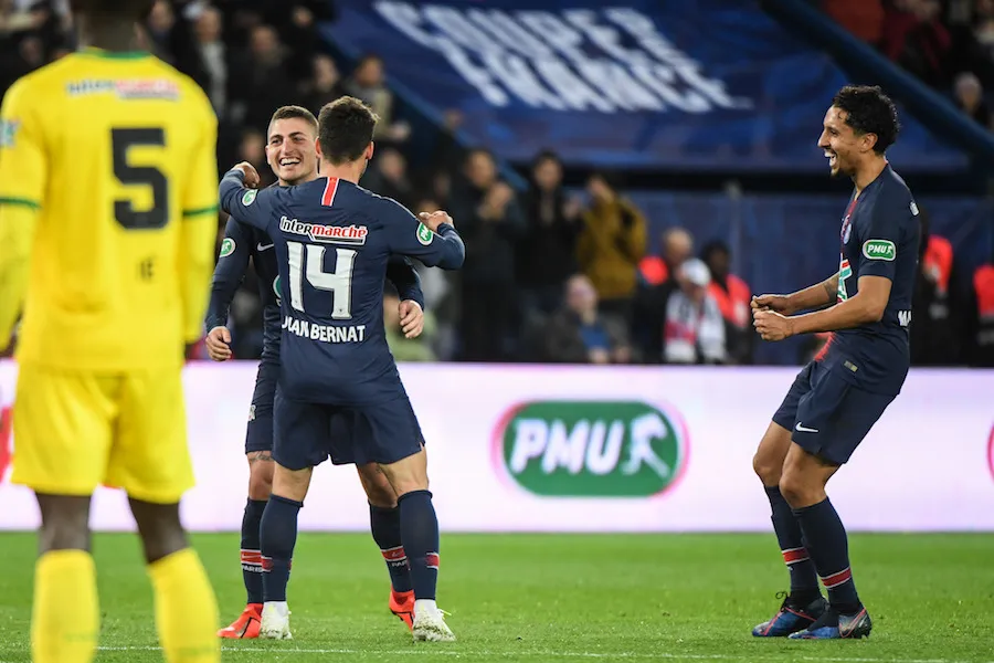 Marco Verratti touche au but