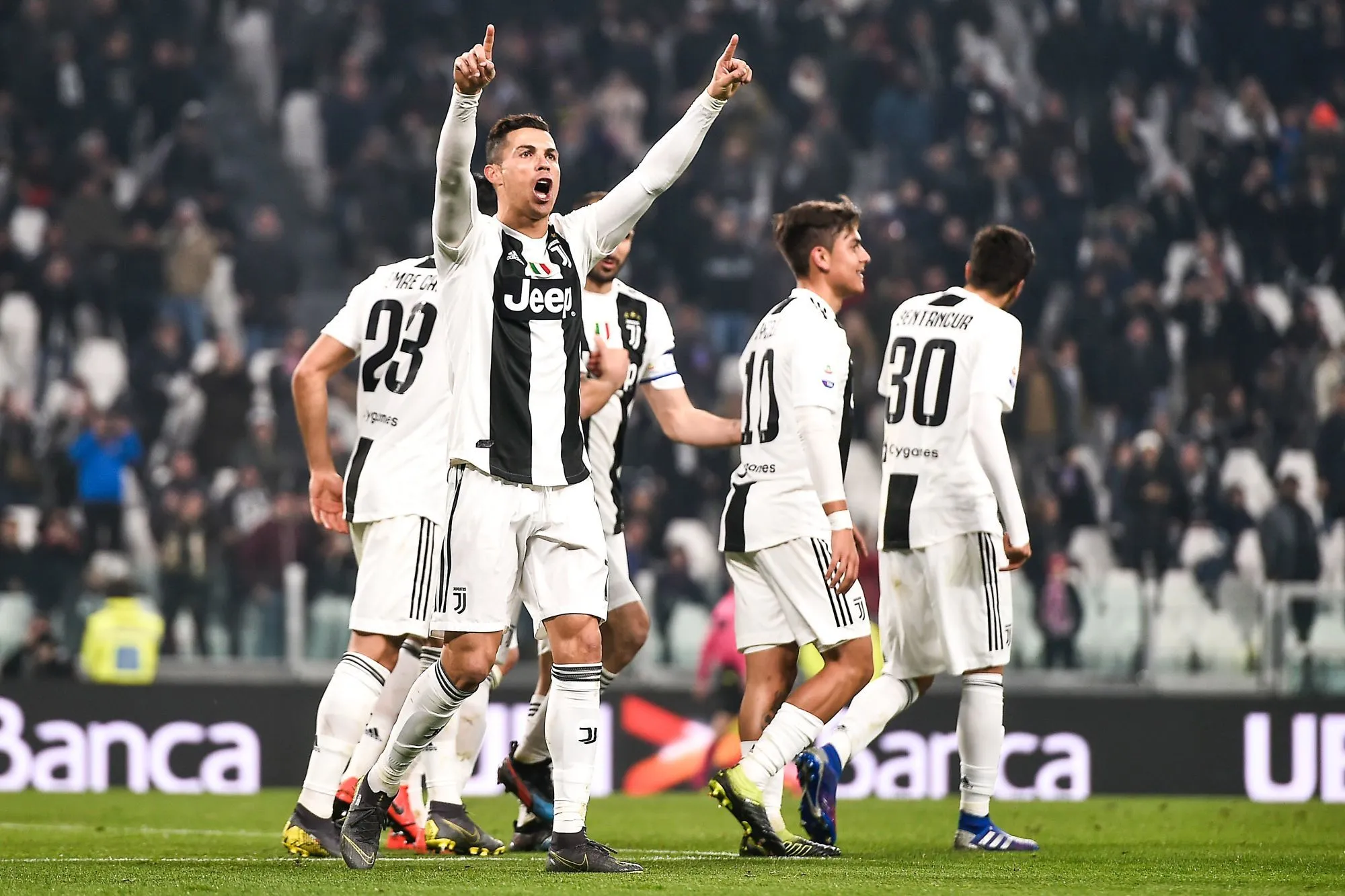 Les cinq hommes du titre 2019 de la Juventus