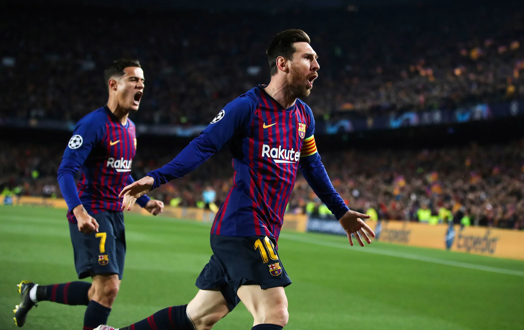 Barcelone valide sa qualification pour les demies de la Ligue des champions grâce à Messi