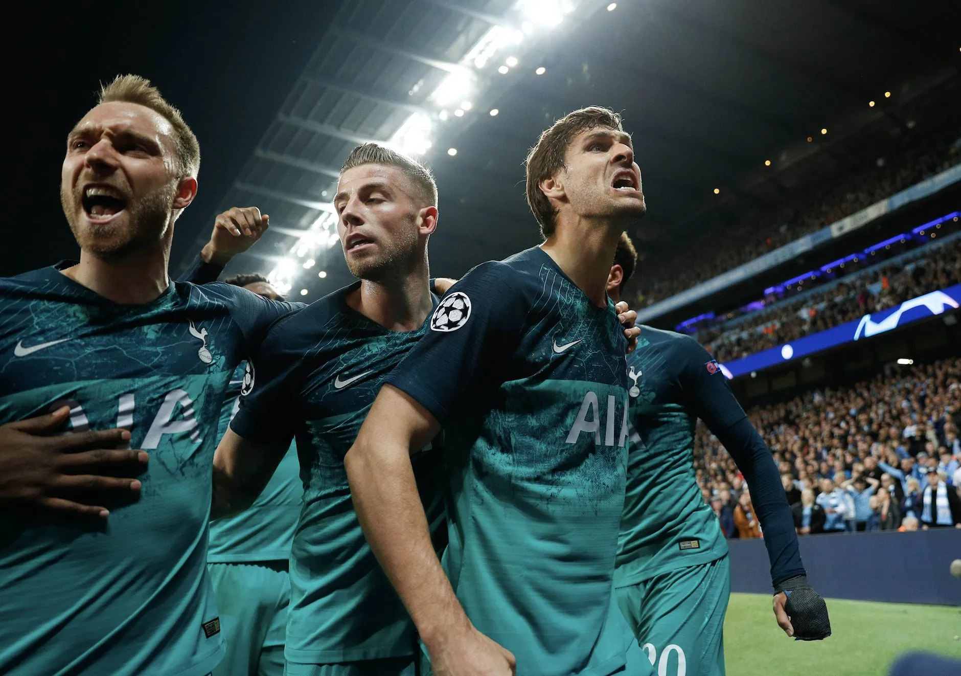 Les notes de Manchester City-Tottenham