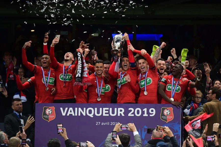 Rennes remporte la Coupe de France et brise la malédiction