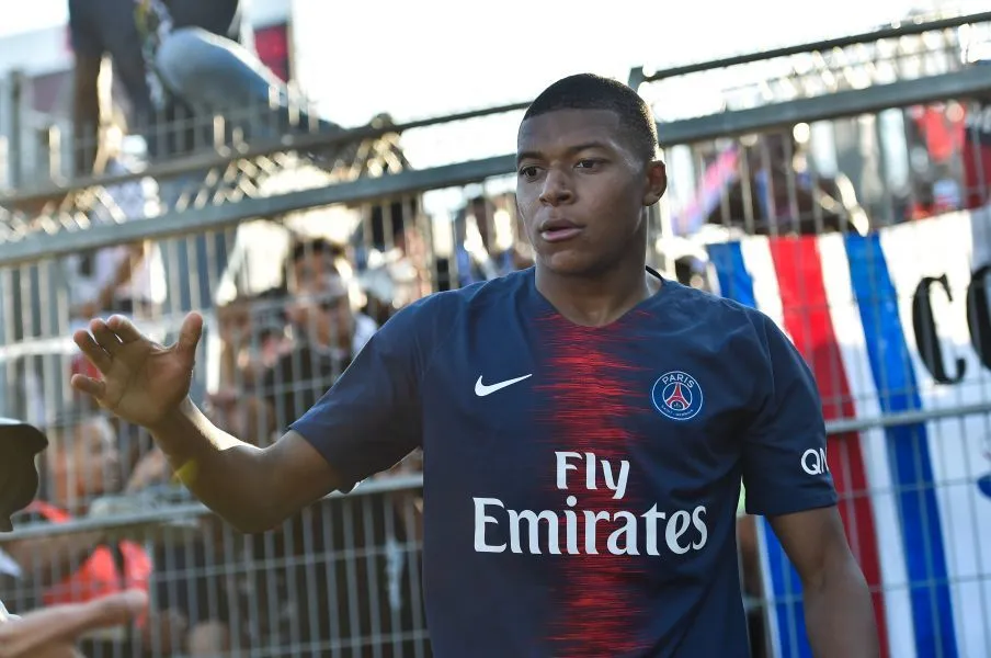 Mbappé survolté