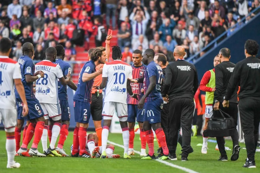 L&rsquo;OL arrache un triste point à Caen