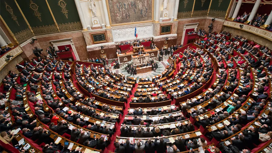 Les tribunes de l&rsquo;Assemblée