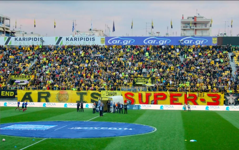 On était au derby de Thessalonique