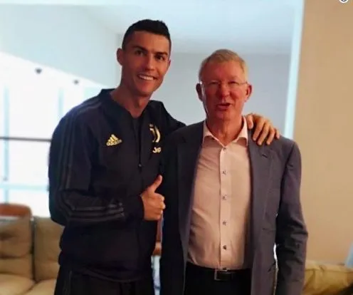 Retrouvailles entre Ronaldo et Sir Alex Ferguson