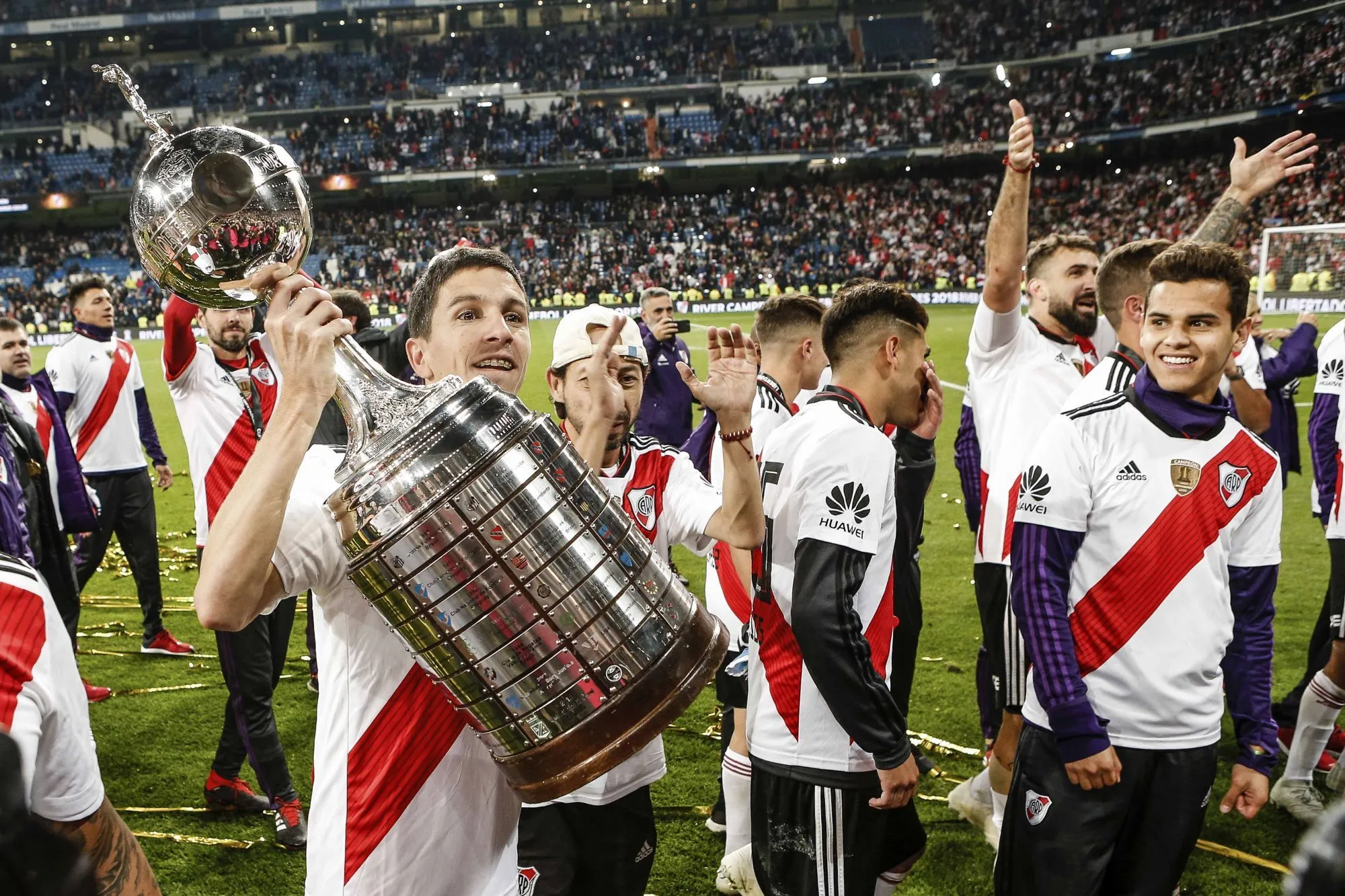 River danse sur Boca et l&rsquo;Amérique