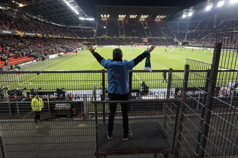 On était avec les supporters d’Astana au Roazhon Park