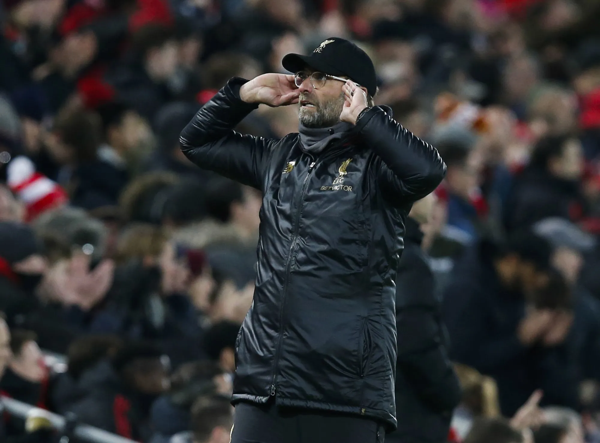 Liverpool joue avec Manchester United