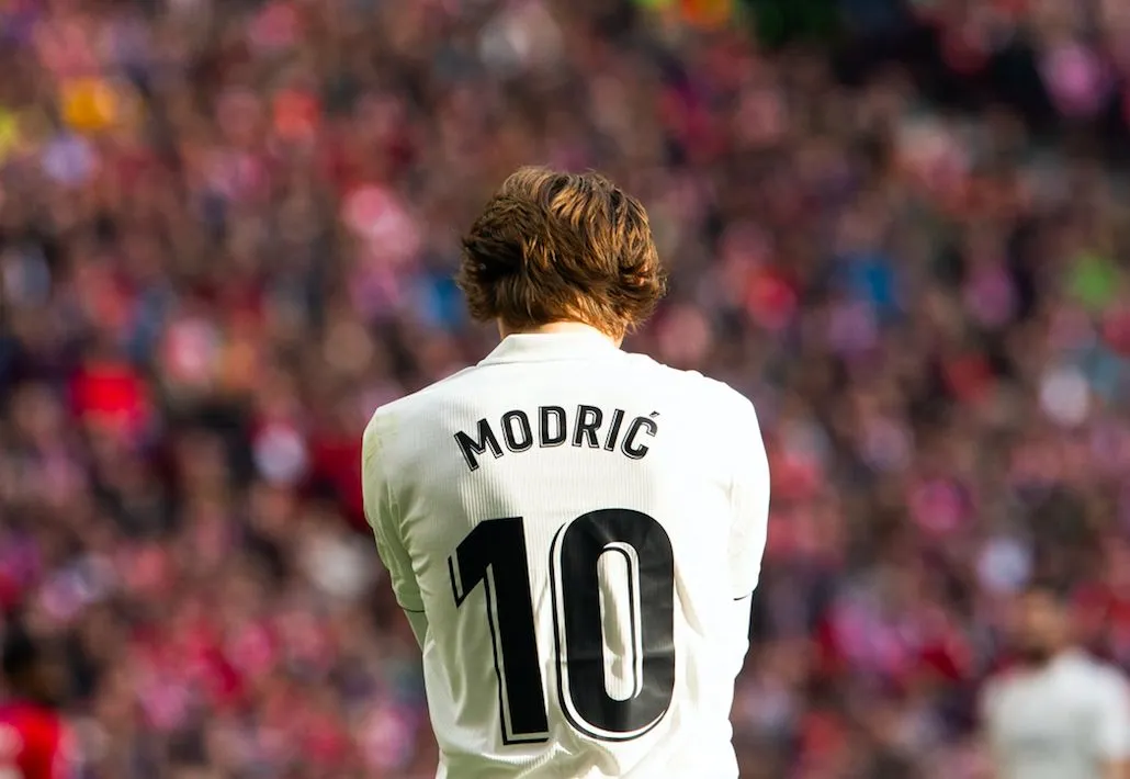 Modrić, ballon mort