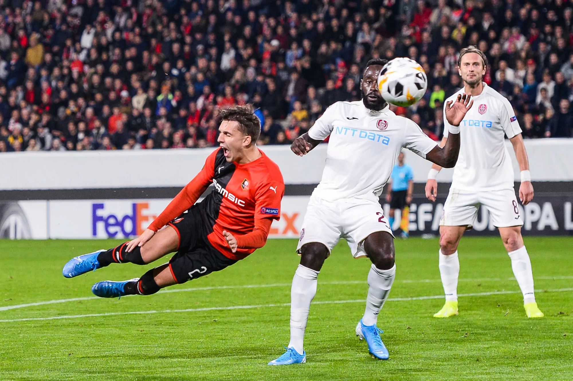 Rennes perd contre Cluj, les espoirs de qualification s&rsquo;envolent