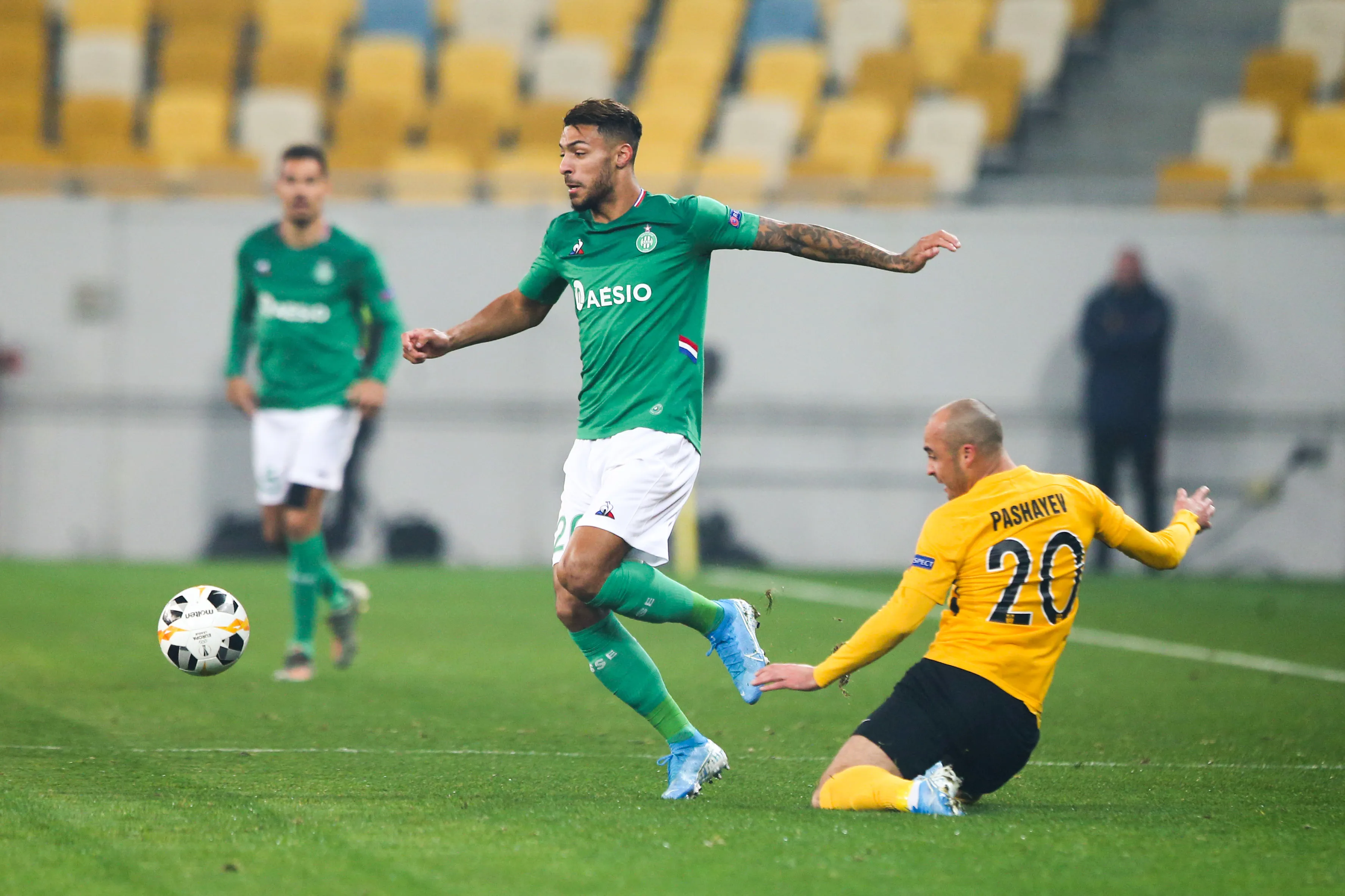 Saint-Étienne lâche deux points contre Oleksandriïa