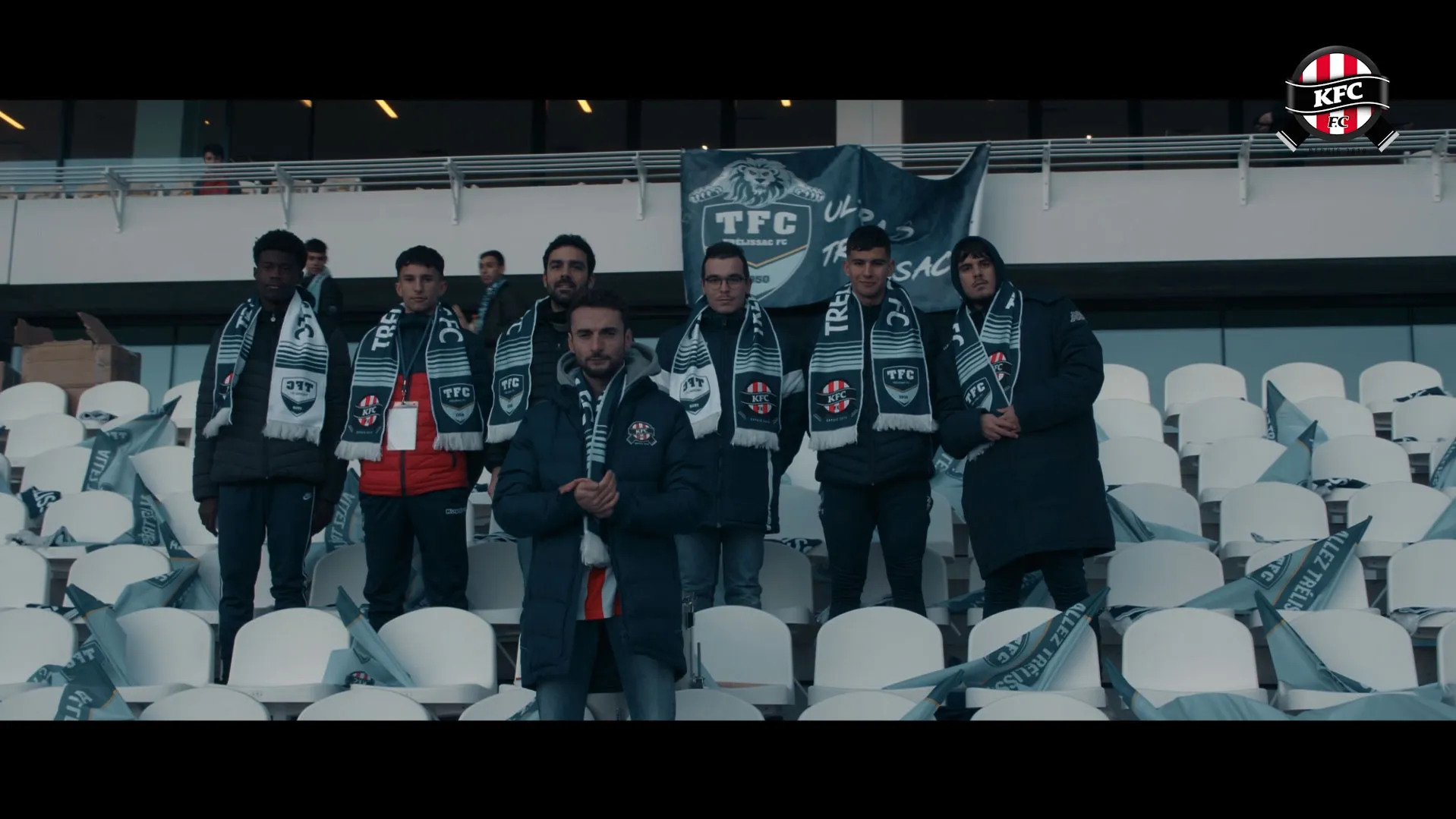 Grosse ambiance dans le kop de Trélissac face à l&rsquo;OM