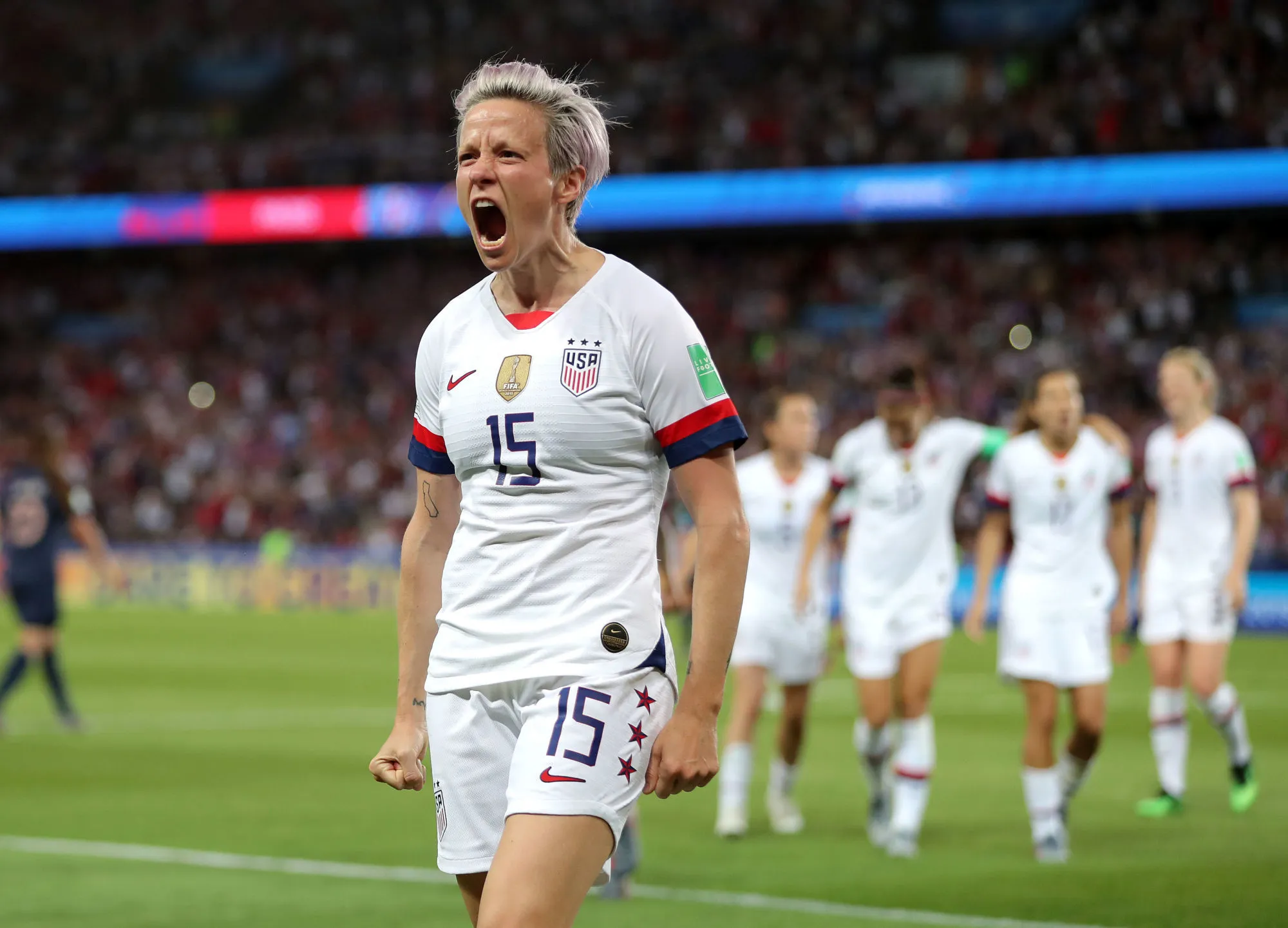 Megan Rapinoe, profession ventilo