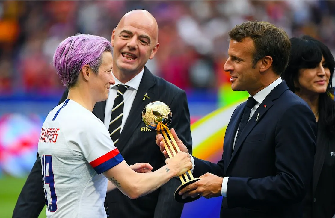 Megan Rapinoe : Mother&rsquo; soccer