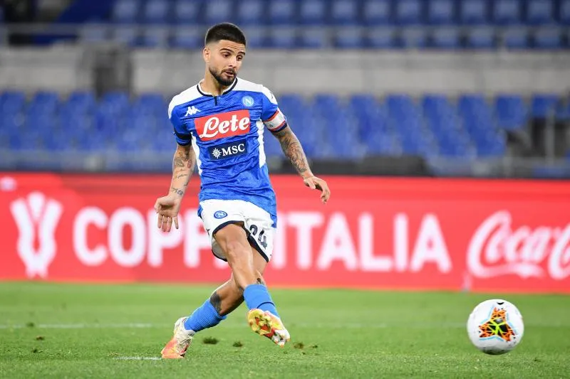 Insigne douche la Roma