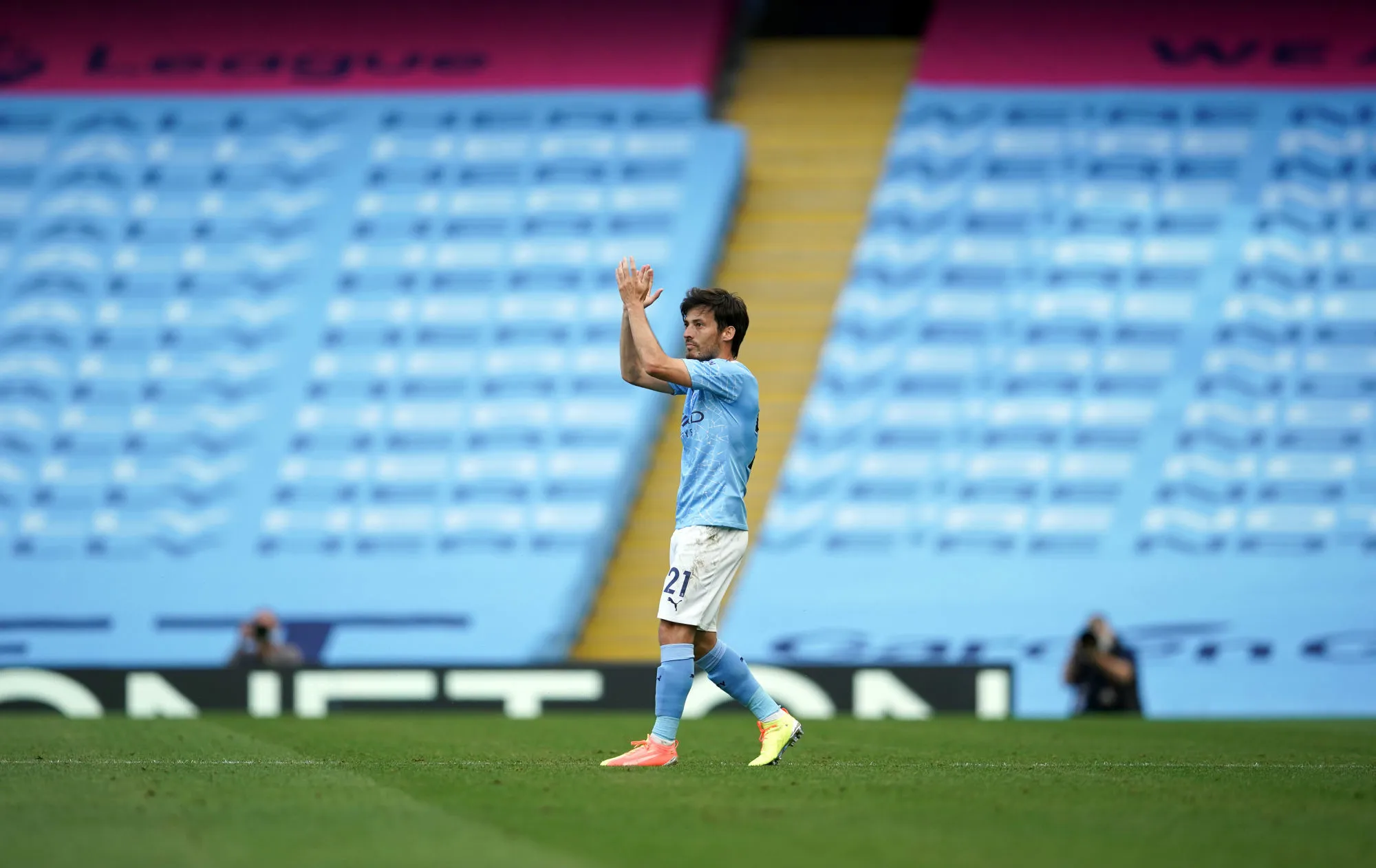 David Silva dit adieu à la Premier League avec Manchester City