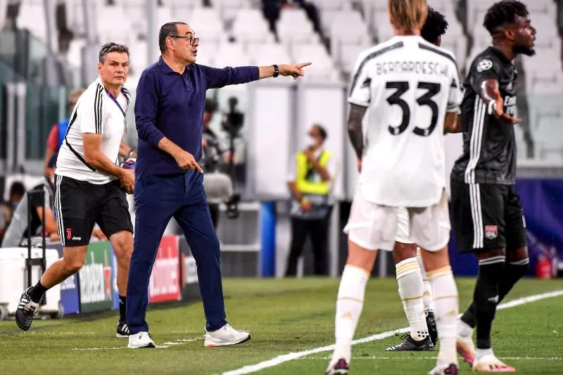 Maurizio Sarri, fin de partie après la défaite de la Juve contre Lyon