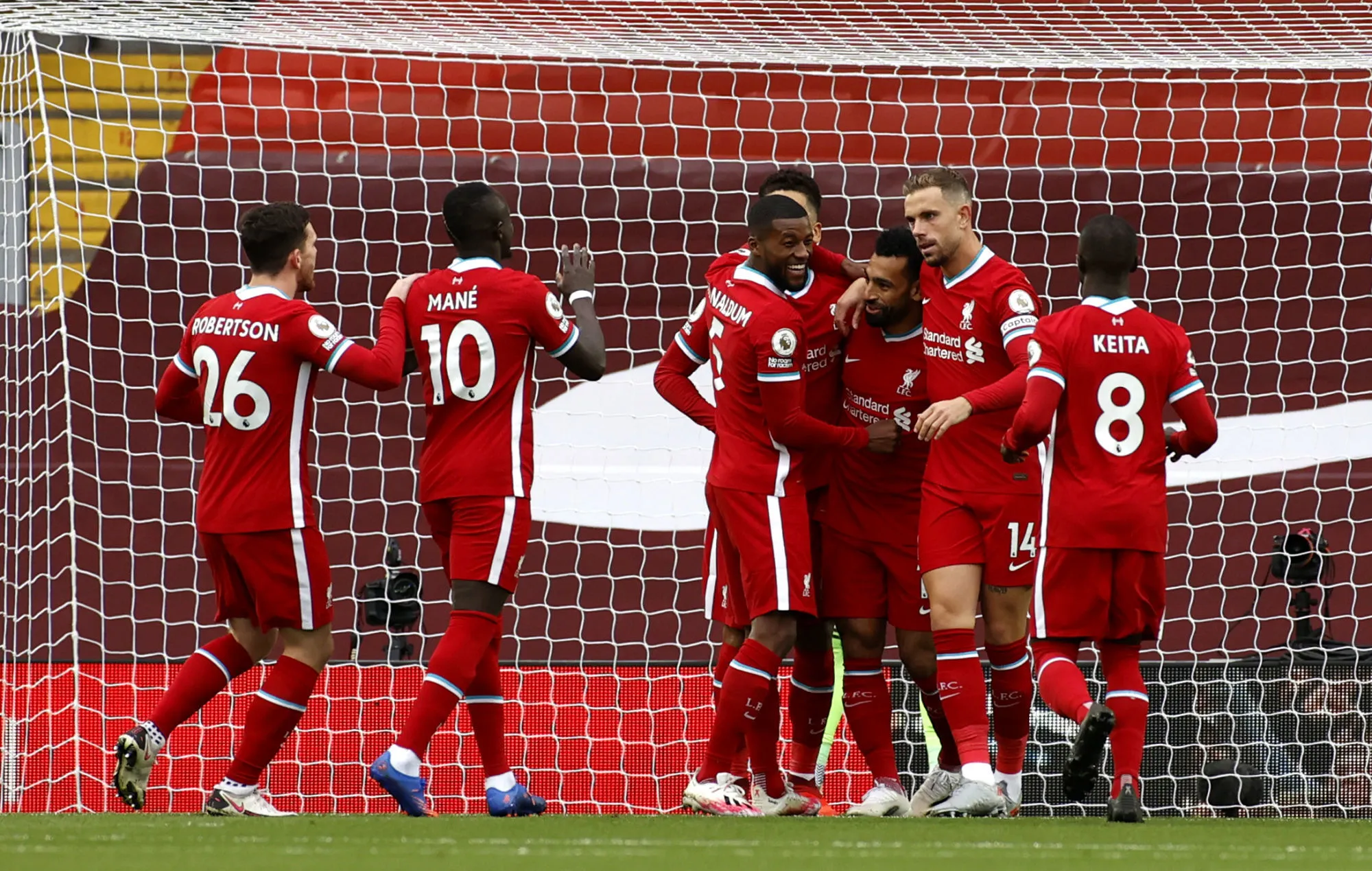 Liverpool bat Leeds dans un match spectaculaire à sept buts