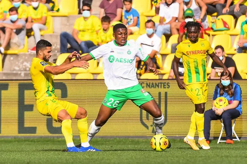 Saint-Étienne laisse filer deux points à Nantes