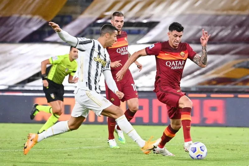 La Roma entoile la Juve