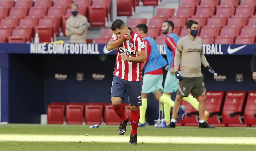 Première réussie pour Luis Suárez, déjà chez lui à l&rsquo;Atlético Madrid