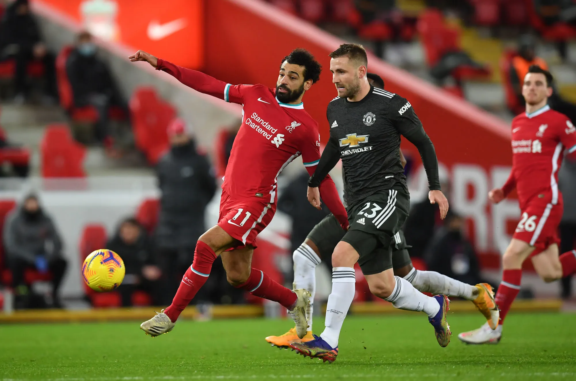 Liverpool bute sur le mur de Manchester United et concède un nul