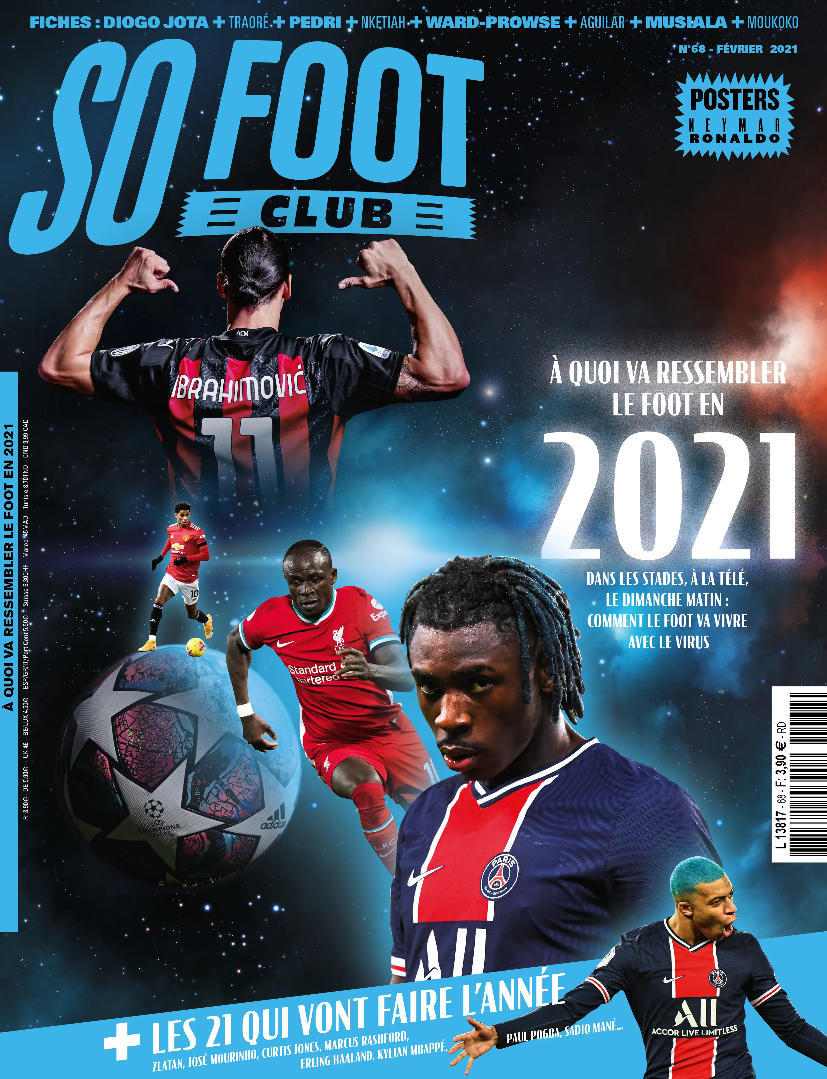 Qui seront les stars du foot en 2021 ?