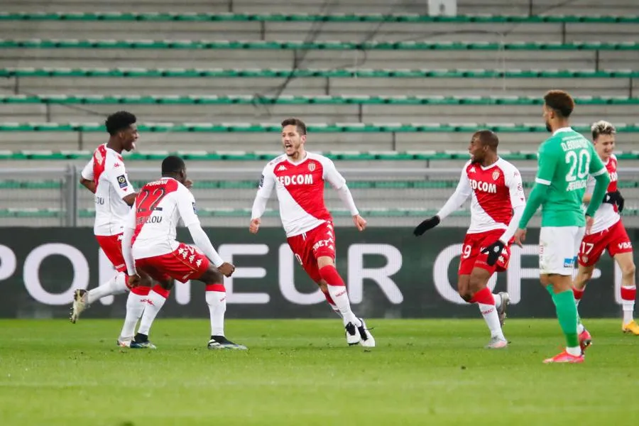 Monaco déroule face à Saint-Étienne