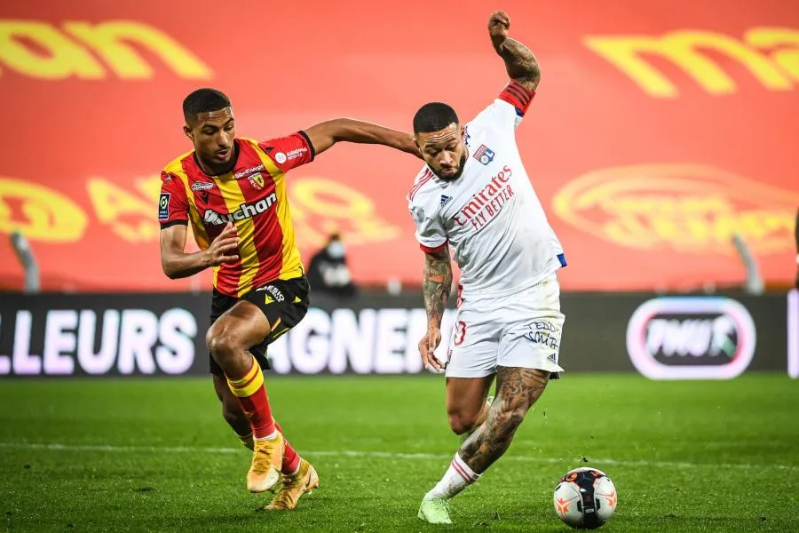 Lens met Lyon sous cloche