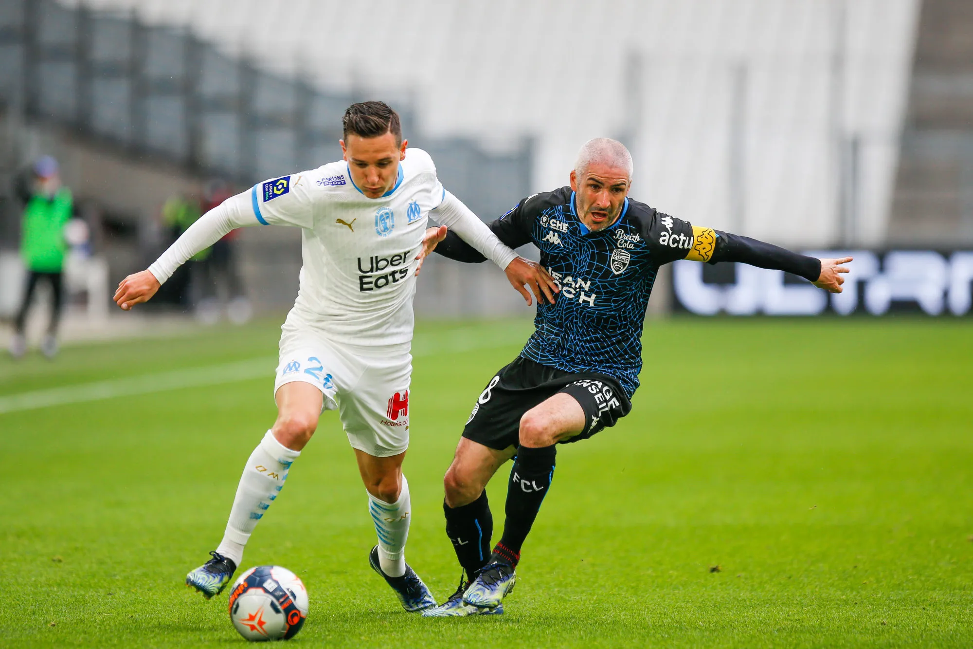 L&rsquo;Olympique de Marseille s&rsquo;impose sur le gong contre Lorient