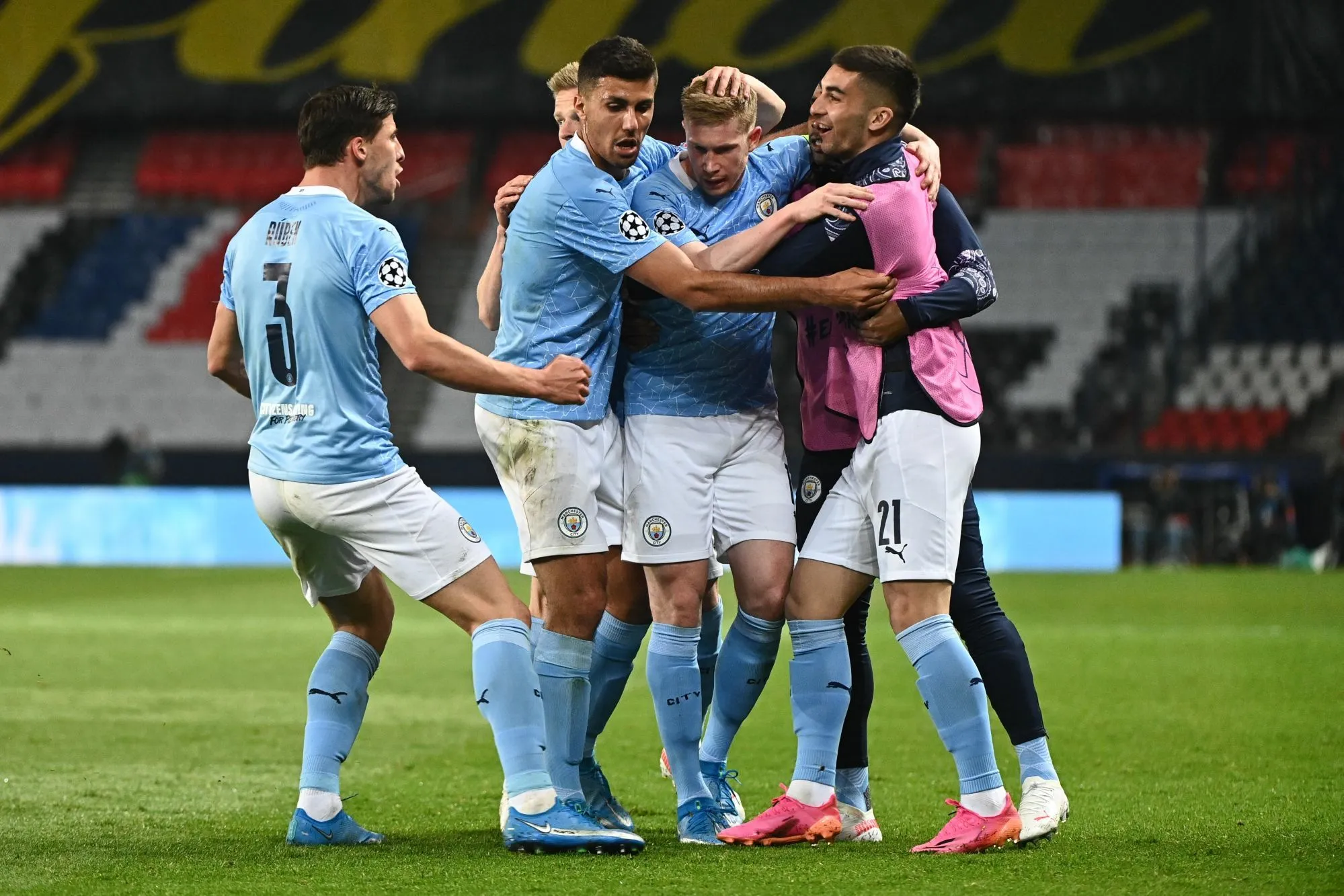 Et encore, Manchester City n&rsquo;a joué que 45 minutes contre le PSG