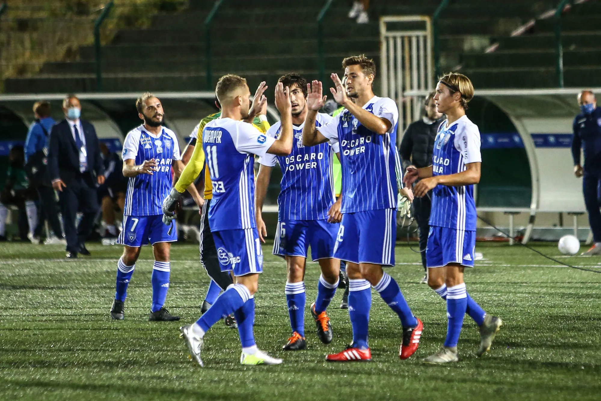 Le Sporting Bastia de retour en Ligue 2, du travail de professionnel