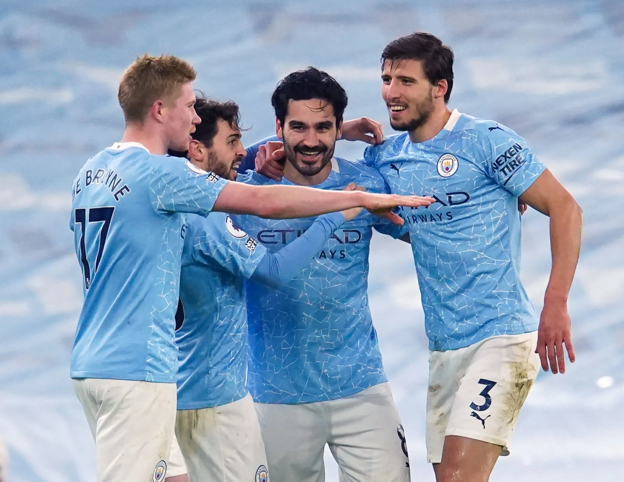 Les cinq hommes du titre 2020-2021 de Manchester City