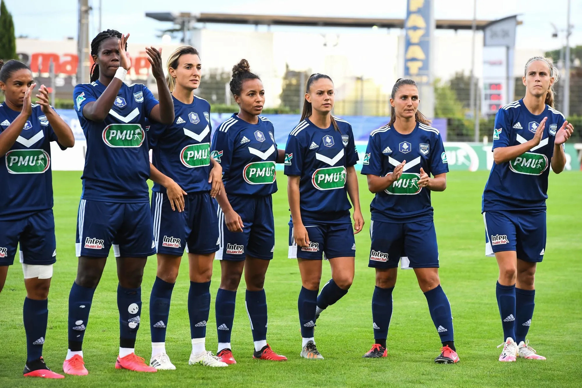 Les féminines de Bordeaux, puissance trois et direction C1